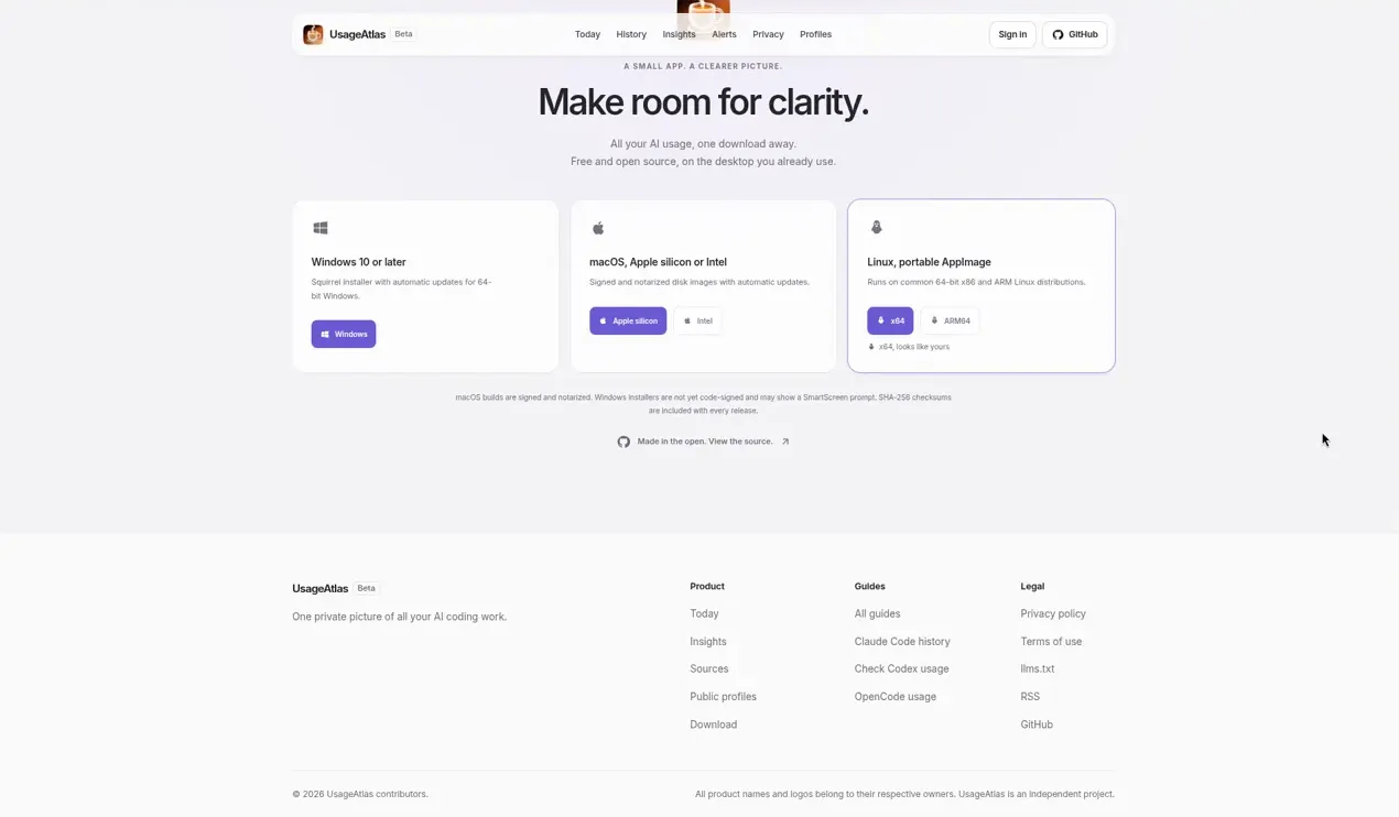 UsageAtlas screenshot 6