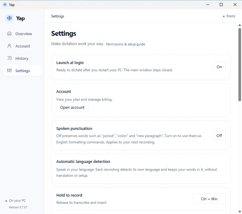Yap screenshot 4