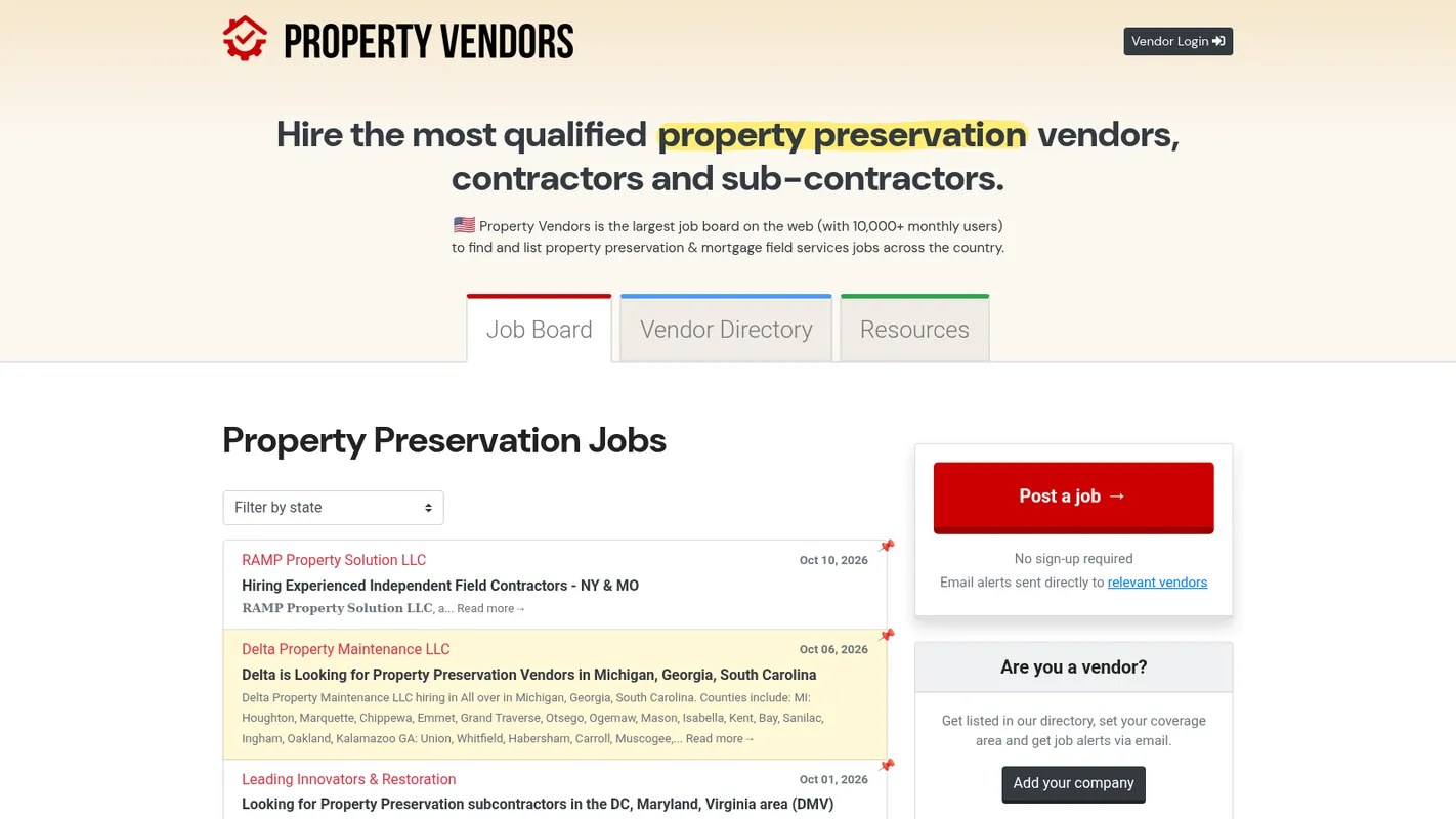 PropertyVendors