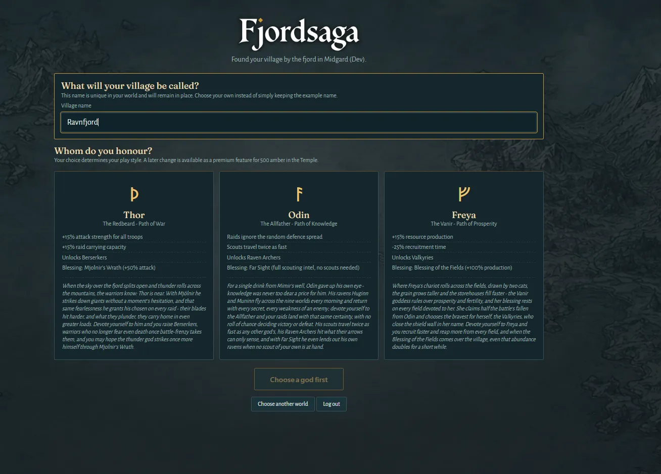Fjordsaga screenshot 2