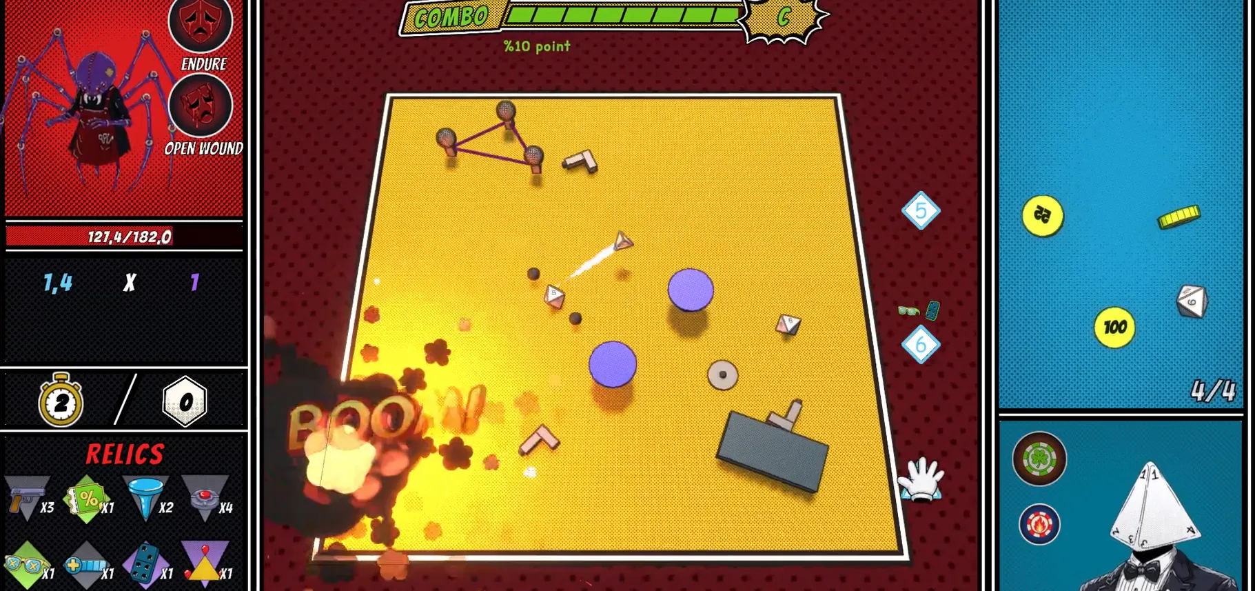 ZAR - 3D Dice Roguelike screenshot 3