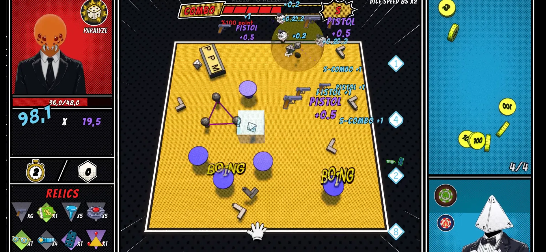 ZAR - 3D Dice Roguelike screenshot 4