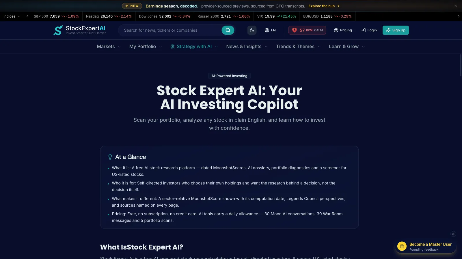 Stock Expert AI screenshot 1