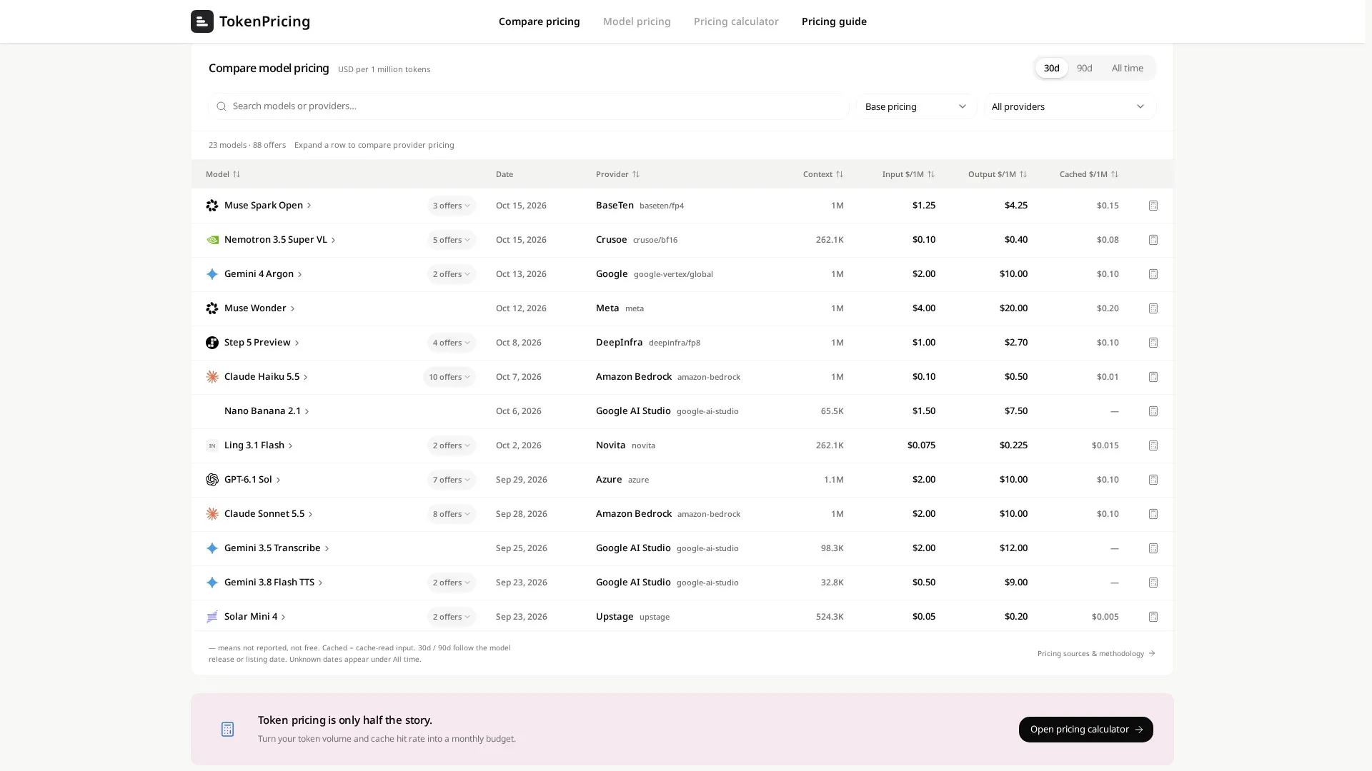 TokenPricing screenshot 2