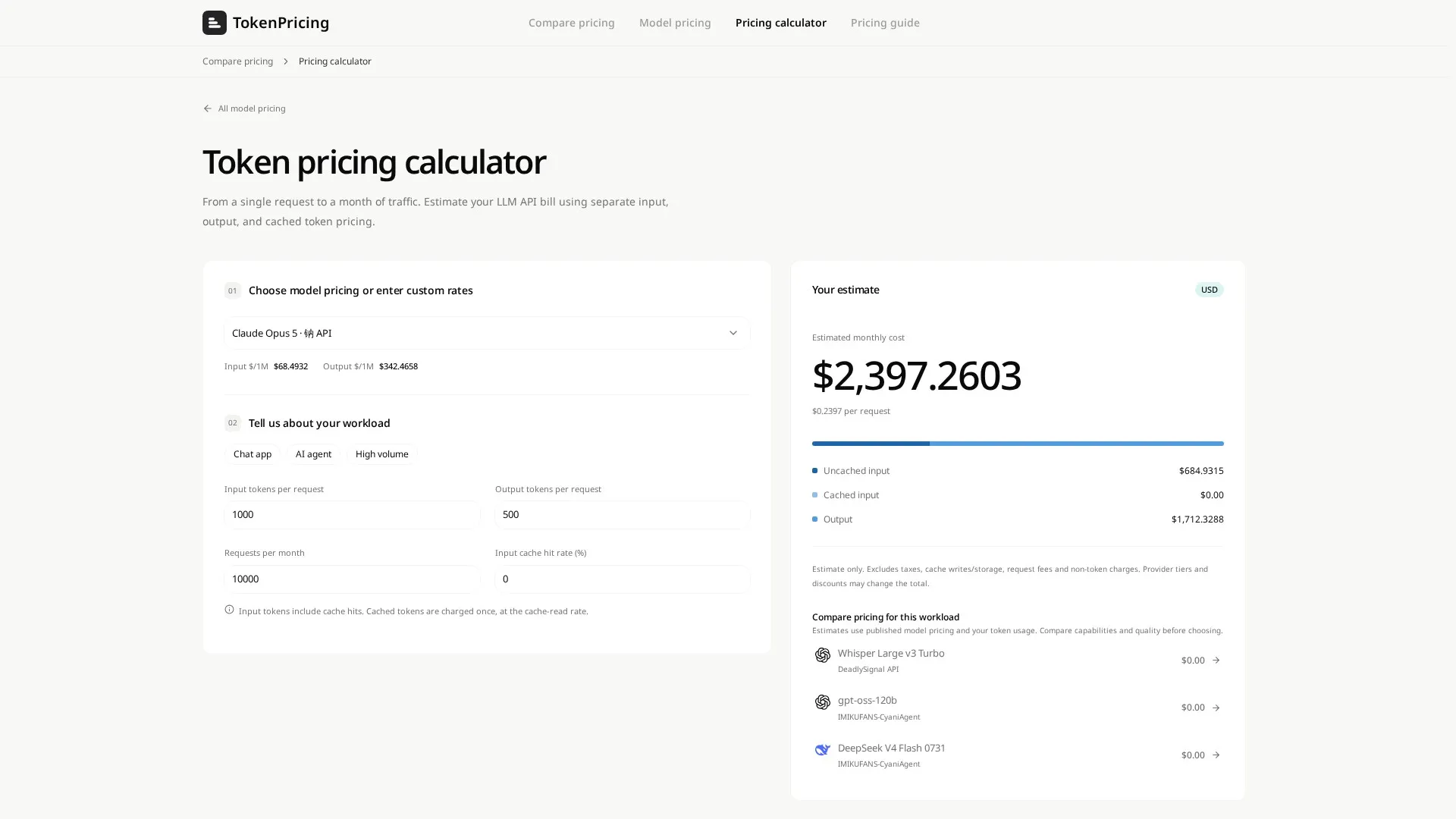 TokenPricing screenshot 3