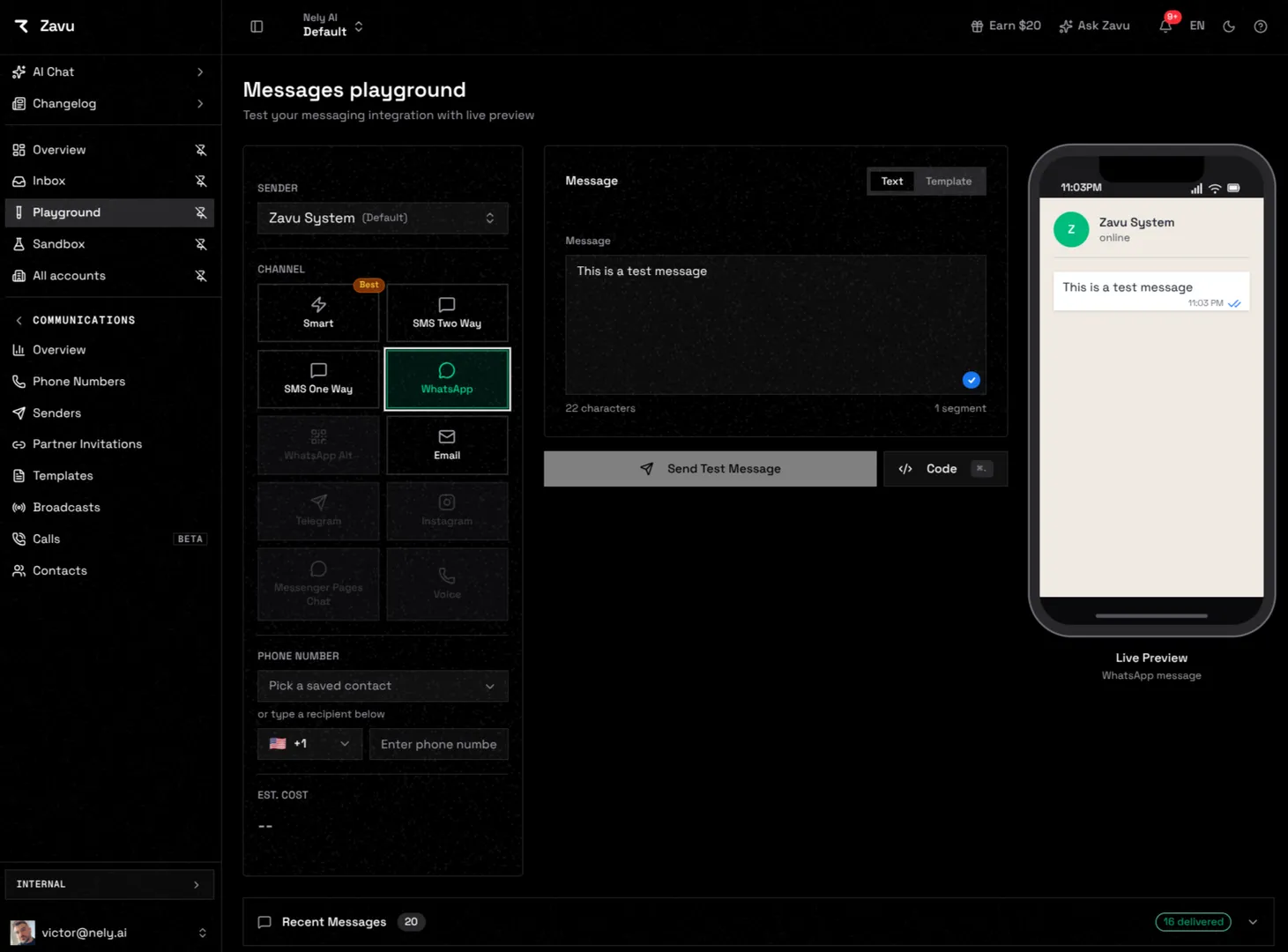 Zavu Labs Inc screenshot 2