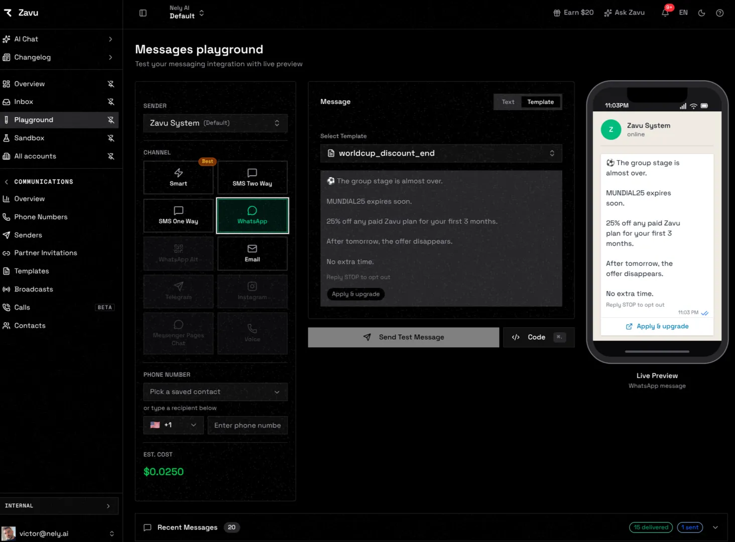 Zavu Labs Inc screenshot 3