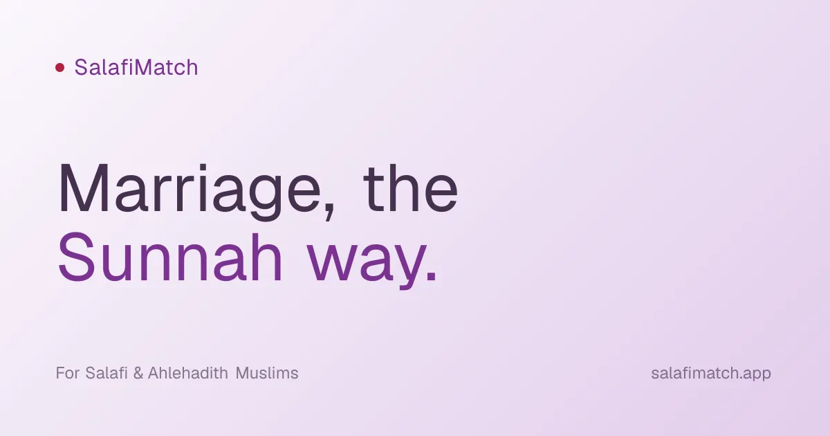 SalafiMatch