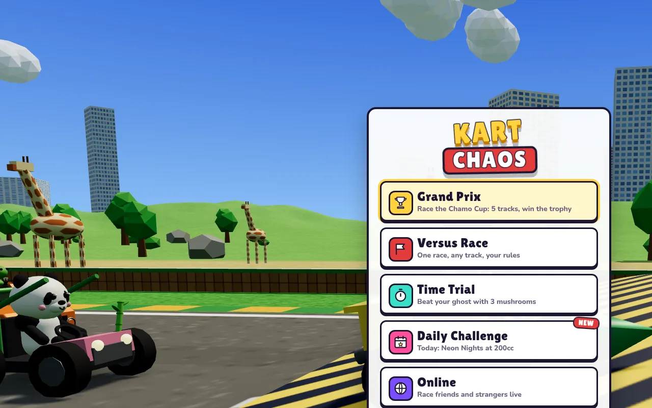 Kart Chaos screenshot 1
