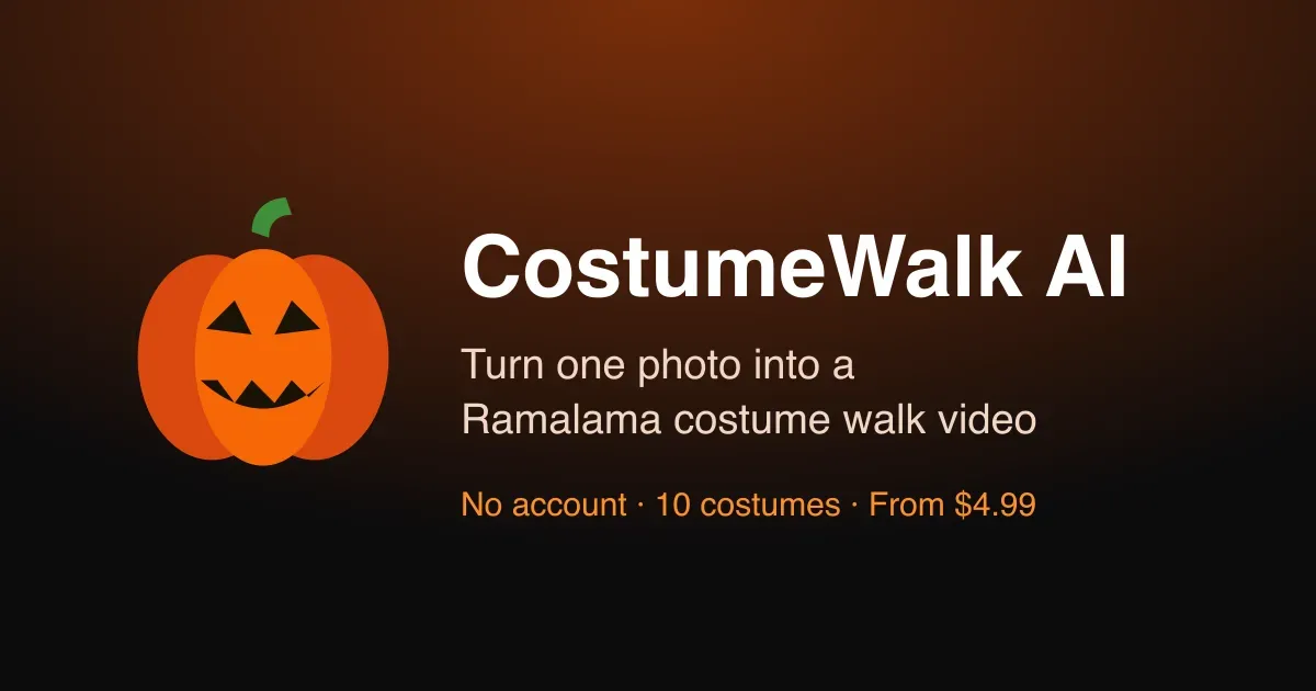 CostumeWalk AI
