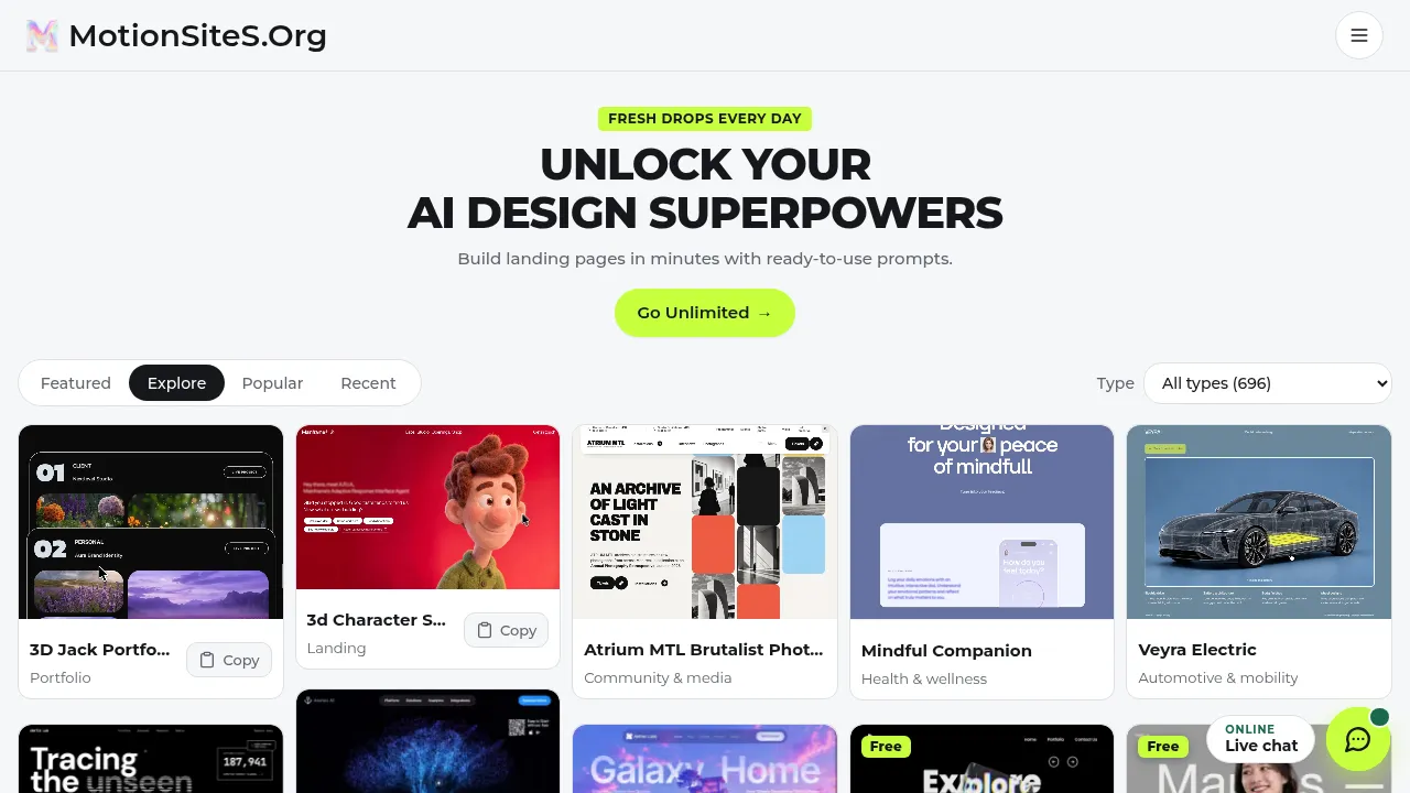 MotionSites screenshot 1