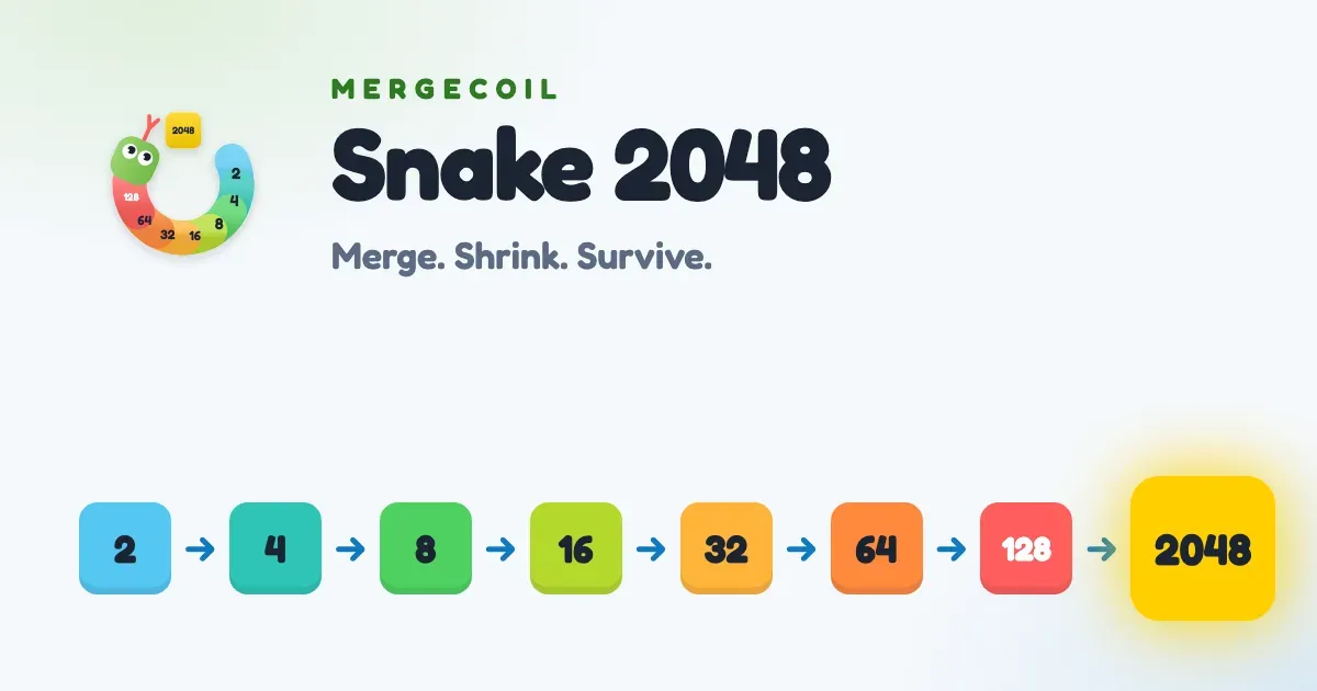 Mergecoil: Snake 2048