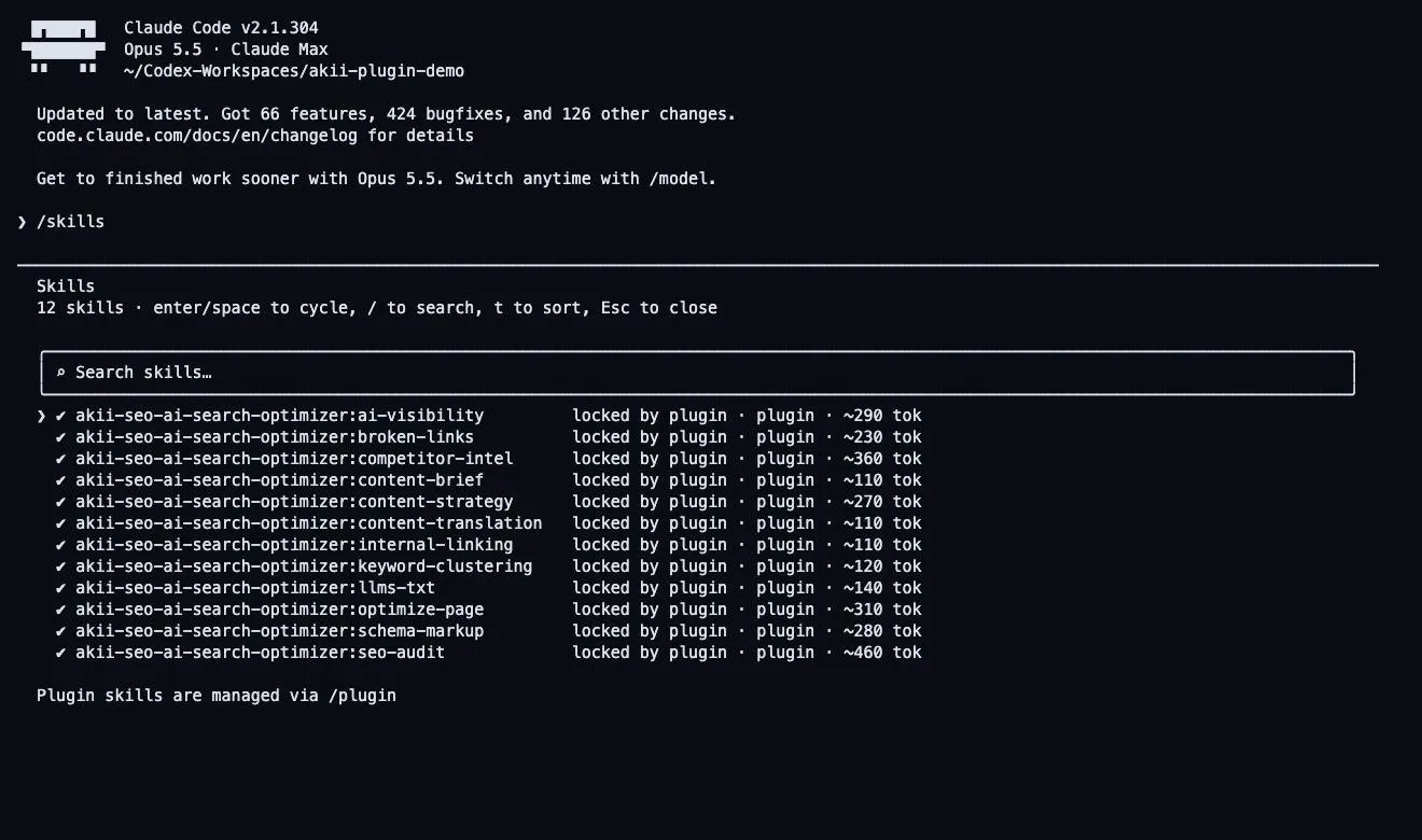 Akii: SEO & AI Search Optimizer screenshot 1
