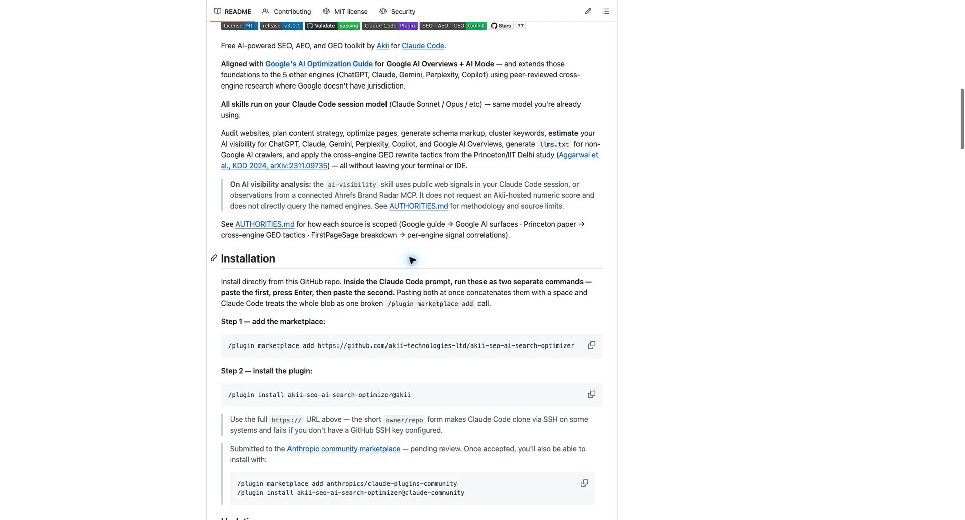 Akii: SEO & AI Search Optimizer screenshot 3