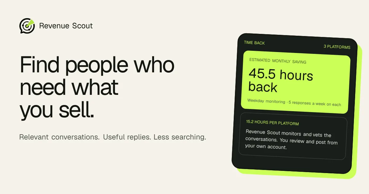 Revenue Scout