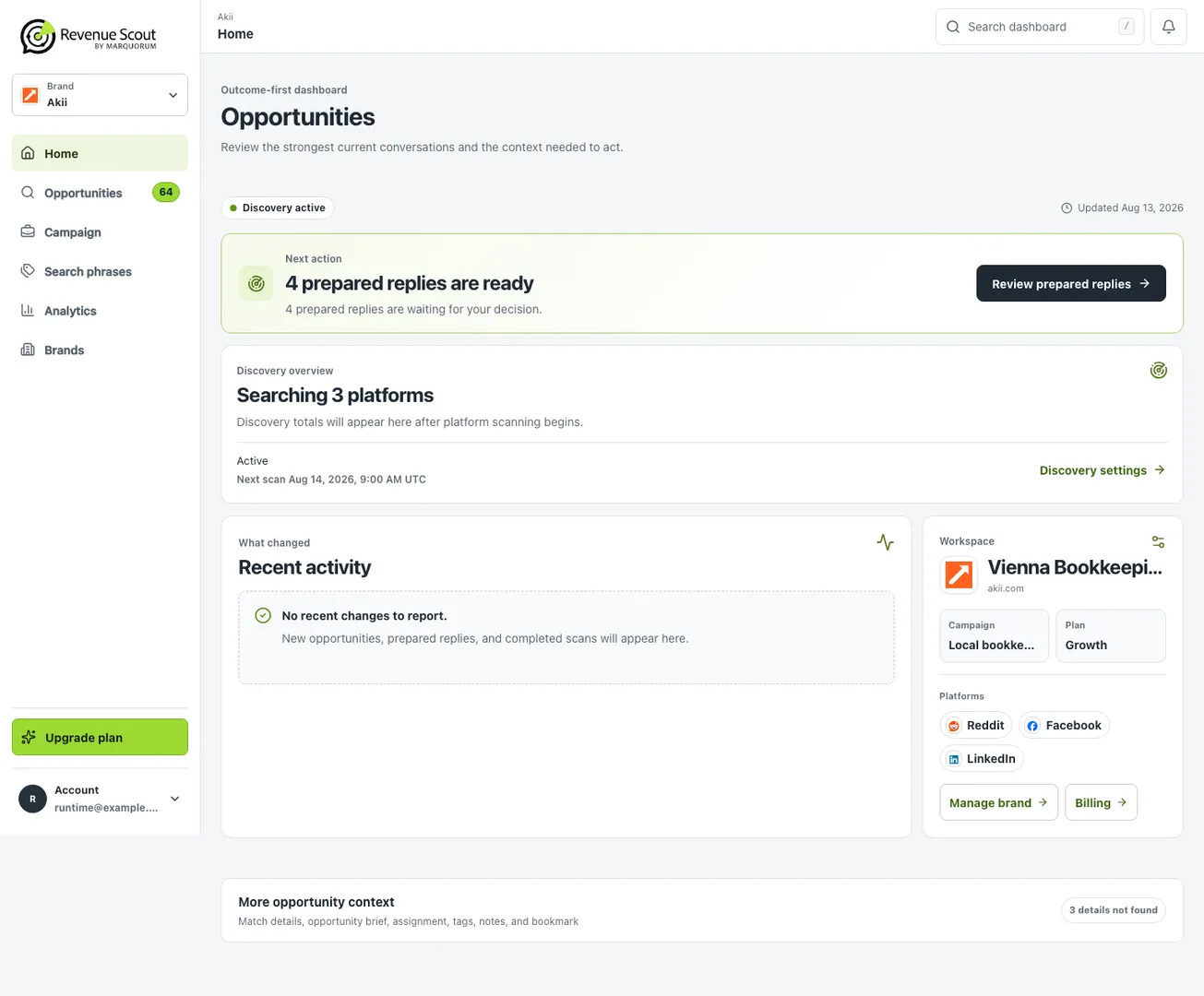 Revenue Scout screenshot 1