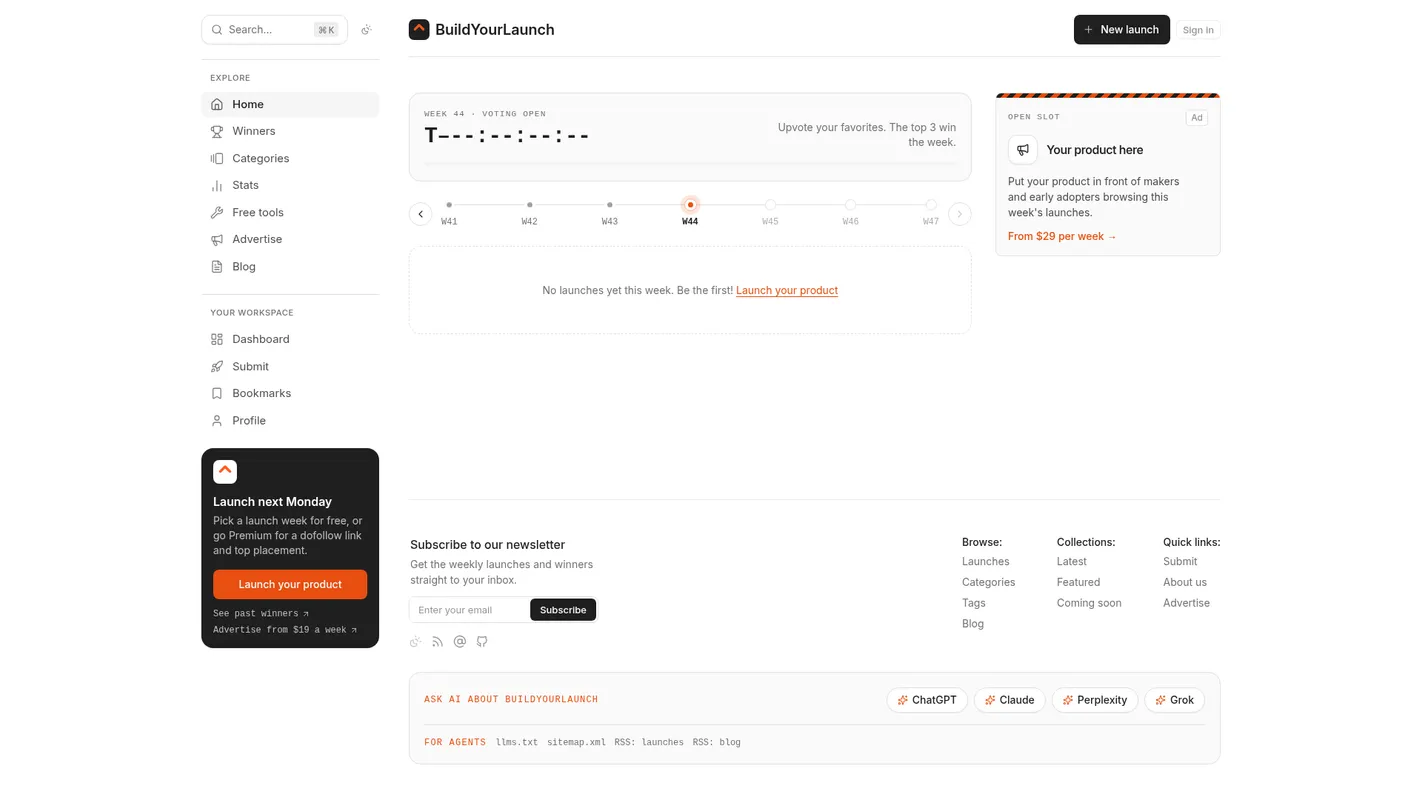 Build Your Launch