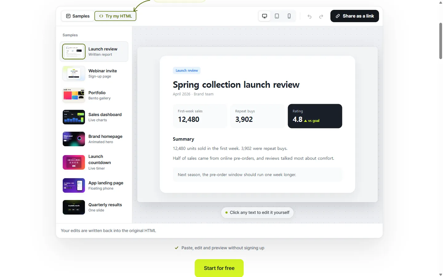 NOS Workspace screenshot 1